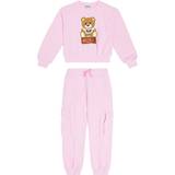 Tracksuits Moschino Kids Cotton-blend tracksuit pink Y