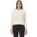 Beige - One Size Overdele Baldinini Trend Beige Wool Sweater