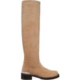 Stuart Weitzman Brun Sko Stuart Weitzman Boots & Ankle Boots Mercer Bold Sw Logo Slouch Boot brown Boots & Ankle Boots for ladies UK