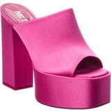 Pink - Satin Hjemmesko & Sandaler Paris Texas Sasha Satin Platform Sandal