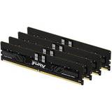128 GB - DDR5 RAM Kingston Fury Renegade Pro Black DDR5 6000MHz 4x32GB ECC (KF560R32RBEK4-128)