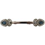 Sølv Brocher Dolce & Gabbana 925 Sterling Silver Crystals Pin Collar Brooch