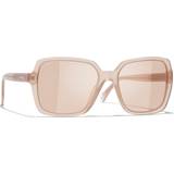 Chanel UV-beskyttelse - Voksen Solbriller Chanel Woman Sunglass Square CH5505 Frame color: