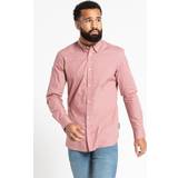 French Connection Herre Tøj French Connection Mens Long Sleeve Design Shirt Blush