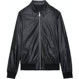 Zadig & Voltaire Jakker Zadig & Voltaire Mate Leather Jacket Black