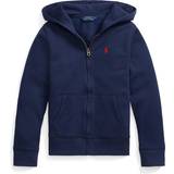 Blå Sweatshirts Polo Ralph Lauren Fleece Full-Zip Hoodie - Newport Navy (569569)
