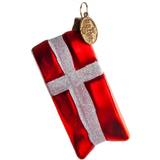Glas - Hvid Julepynt Brink Nordic Flag Red/White Juletræspynt 7cm