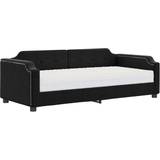 3 personers - Daybeds - Polyester Sofaer vidaXL Daybed Black Sofa 223cm 3 personers