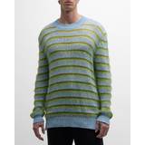 Marni Stribede Tøj Marni Men's Striped Mohair Sweater