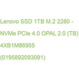 Lenovo Intern Harddiske Lenovo SSD 1 TB PCIe 4.0 NVMe