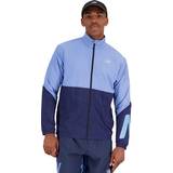 New Balance Joggingbukser Tøj New Balance Graphic Impact Jacket Blue Man