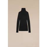 Høj krave - Uld Kjoler Ami Paris Turtleneck Mini Dress Black for Women