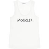 Moncler Tøj Moncler White Printed Tank Top