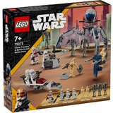 Lego Star Wars på tilbud Lego Star Wars Clone Trooper & Battle Droid Battle Pack 75372