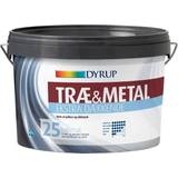 Metaller Maling Dyrup Extra Covering 25 Træmaling Opaque White 2.25L