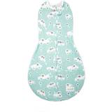 Grøn Soveposer Woombie Grow with Me Swaddle Air Buzzy Cars