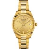 Tissot Dame Armbåndsure Tissot PR 100 Gold Tone T1502103302100, Size 34mm