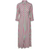26 - Pink - Stribede Tøj Y.A.S Savanna Dress - Katydid
