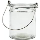 Transparent Lysestager, Lys & Dufte Creativ Company Lantern Glass Lanterne 10cm 2stk