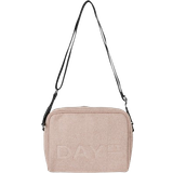 Day Et Woolen XL Boxy Bag - Taupe Melange/Brown