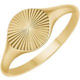 Nikkelfri Ringe Camilla Krøyer Jewellery Sun Kiss Round Ring - Gold