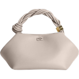 Ganni Skind Håndtasker Ganni Small Bow Bag - Light Grey