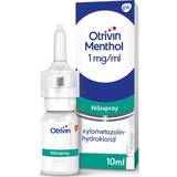 Forkølelse - Nasal congestions and runny noses Håndkøbsmedicin Otrivin Menthol 1mg/ml 10 Næsespray