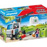 Byer Legetøj Playmobil Glass Recycling Truck with Container 71431