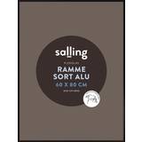 Salling Sort Ramme 60x80