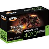 Inno3D GeForce RTX 4070 Ti Super - Nvidia Geforce Grafikkort Inno3D GeForce RTX 4070 Ti SUPER Twin X2 HDMI 3xDP 16GB