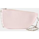 Burberry Tasker Burberry Micro Sling Shield Crossbody Leather Pink pink