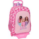 Barbie Pink Tasker Barbie Skolerygsæk med Hjul Love Pink 33 x 42 x 14 cm