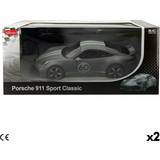Porsche Elektrisk Fjernstyret legetøj Porsche Radiostyrd bil 911 1:16 2 antal