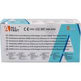 Covid-test Selvtest Alltest SARS-CoV-2 & Influenza A+B Antigen Cobmo Rapid Test (Nasal Swab) 5-pack
