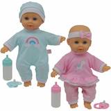Babydukker Dukker & Dukkehus Happy Friend Twin Baby dolls 30cm