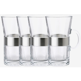 Rustfrit stål - Transparent Glas Rosendahl Grand Cru Latteglas 24cl 4stk