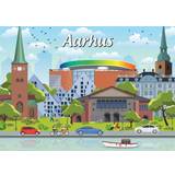 Bøger Danske byer: Aarhus, 1000 brikker
