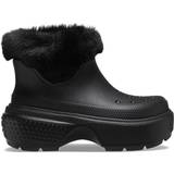 Crocs Dame Ankelstøvler Crocs Stomp Lined Boot - Black