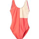 M - Pink Badetøj H2O Møn Colorblock Swimsuit - Pumpkin/Light Peach