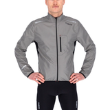 Firkantet - Grå - Mesh Tøj Fusion S1 Run Jacket Men - Grey