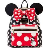 Imiteret læder - Indvendig lomme Rygsække Loungefly Minnie Mouse Rocks The Dots Classic Mini Backpack - Black