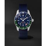 Bremont Dame Ure Bremont The Supermarine S302 JET Automatic GMT 40mm and Rubber Watch, Ref. S302-BLGN-R-S Men Blue