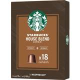 Fødevarer Starbucks Nespresso House Blend Coffee Capsule 103g 18stk