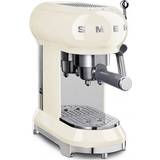 Automatisk slukning - Beige Kaffemaskiner Smeg ECF01 Cream