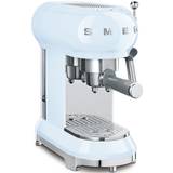 Blå - Integreret mælkeskummer Espressomaskiner Smeg ECF01 Pastel Blue