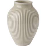 Beige Vaser Knabstrup Keramik Ripple Vas