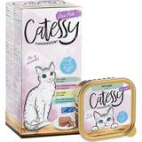 Catessy Kæledyr Catessy 64x100g Mixpack II bakker Fin Paté Mix II kattefoder våd
