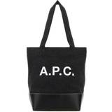 Denim - Sort Tasker A.P.C. Axel Small Shopper Bag Denim Black black