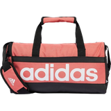 Lynlås - Pink Duffeltasker & Sportstasker adidas Essentials Linear Duffel Bag Extra Small - Preloved Scarlet/Black/White