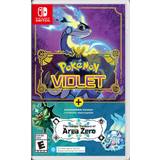 Nintendo Switch spil på tilbud Pokémon Violet + The Hidden Treasure of Area Zero Bundle - Game+DLC (Switch)